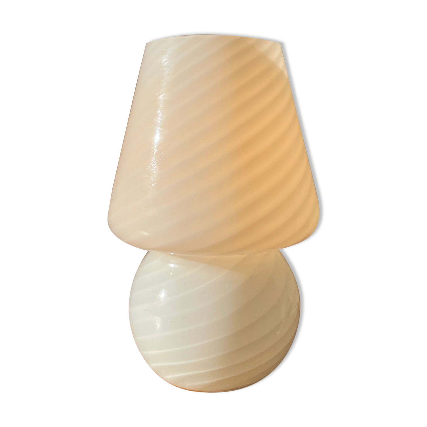 Lampe champignon Murano