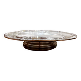 Plat avec pied XIXème