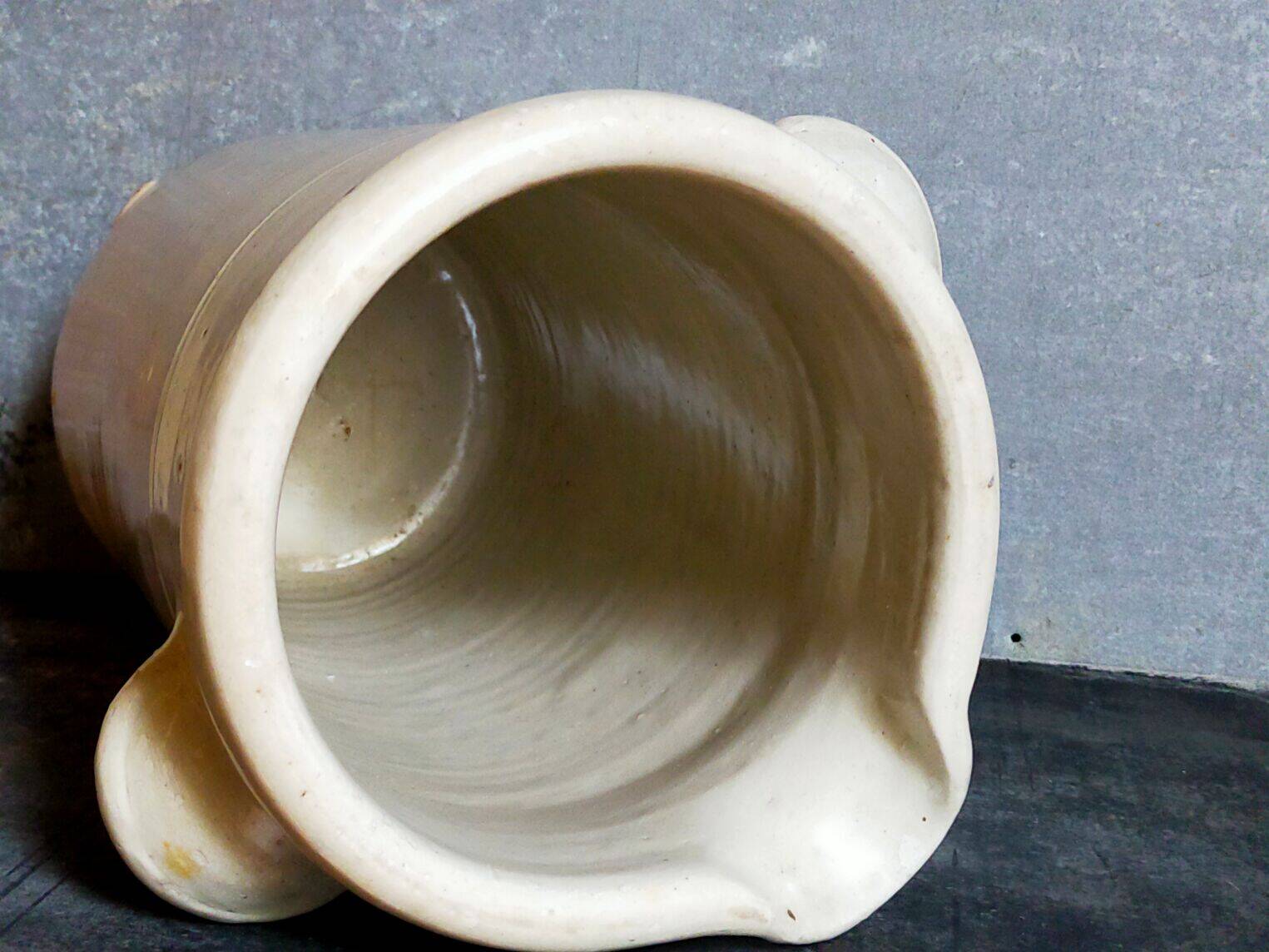 19th century stoneware vase 29 cm