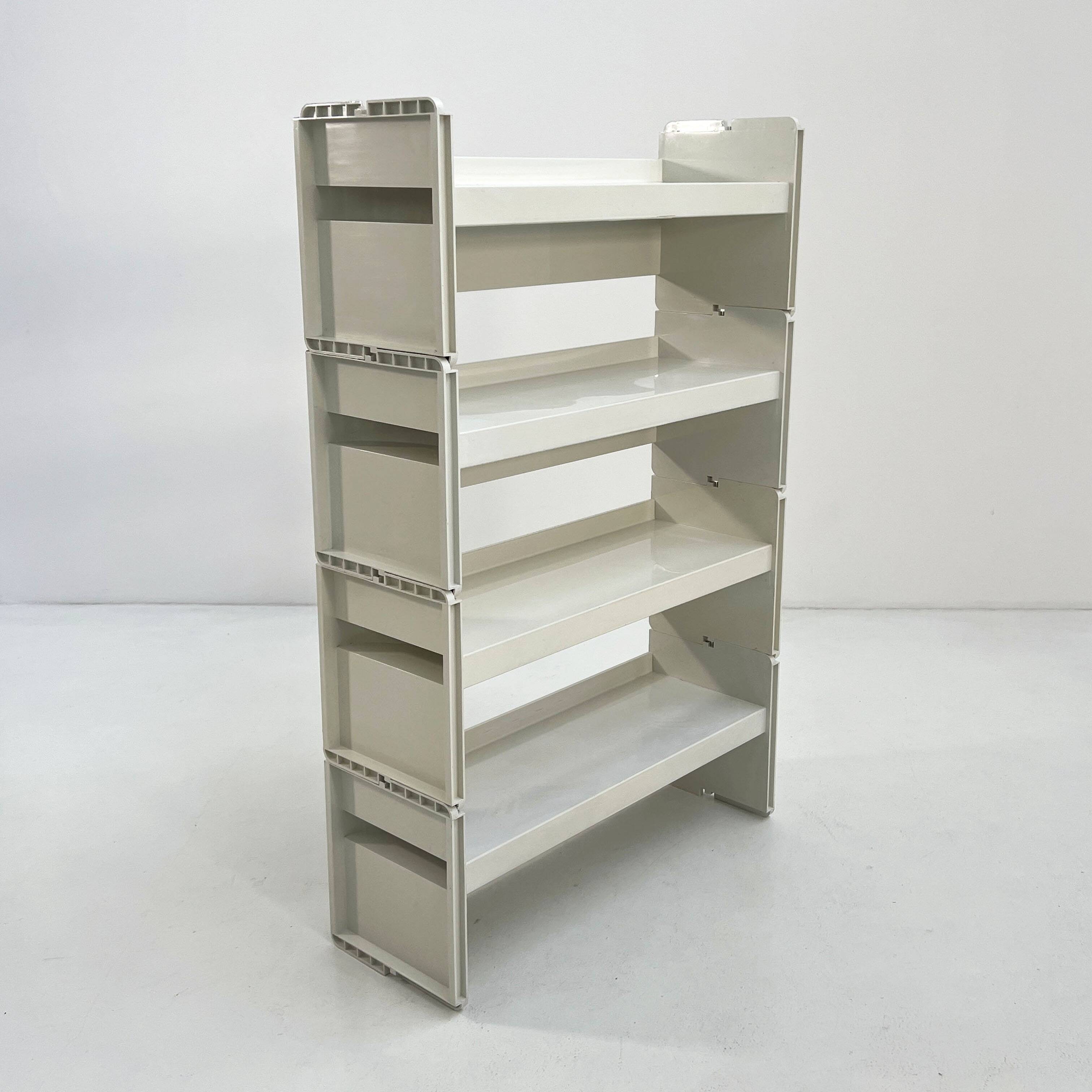 Modular white Jeep shelf by De Pas, D'Urbino & Lomazzi for BBB 1970