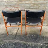 Set of 2 Scandinavian chairs Model 49 by Erik Buch for O.D. Mobler, D