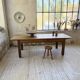 Country farmhouse table in solid beech and oak 2.5m XL