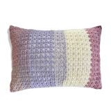 Coussin crochet vintage