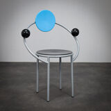 Pair of First Chairs by Michele De Lucchi for Memphis Milano, Italy, 1981