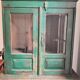 Vaisselier, buffet vintage vert