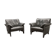 Paire de fauteuils De Sede ds-14b cuir