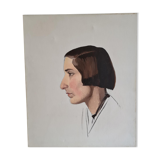 White portrait board