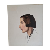 White portrait board