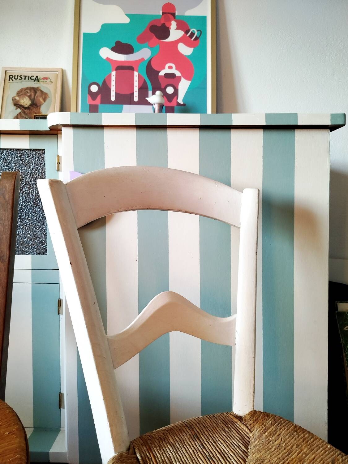 Set of 6 antique chairs