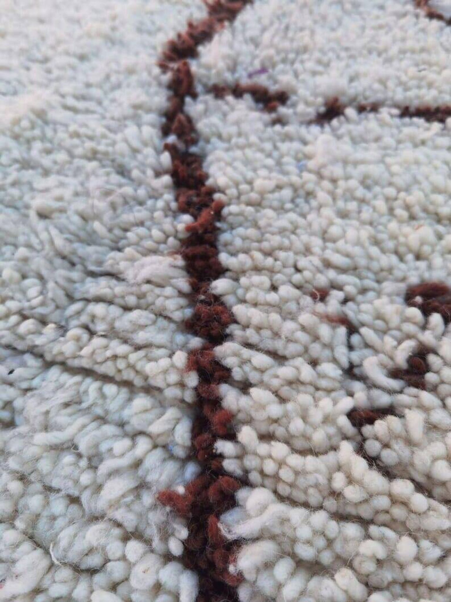 Moroccan Azilal handmade rug