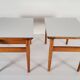 Table d'appoint en bois, Van Den Berghe-Pauvers,Belgique