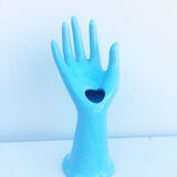 Blue hand