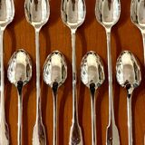 Christofle cluny 12 spoons 19.5 cm cocktail mazagran jam soda new condition
