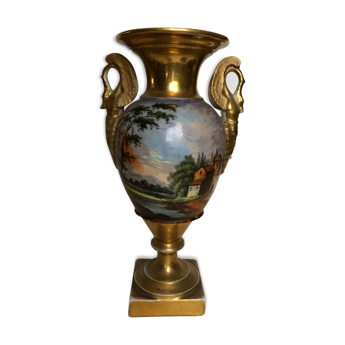 Porcelain vase from Paris Empire era