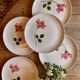 Set of 6 vintage flat plates - Magali model by Villeroy and Boch