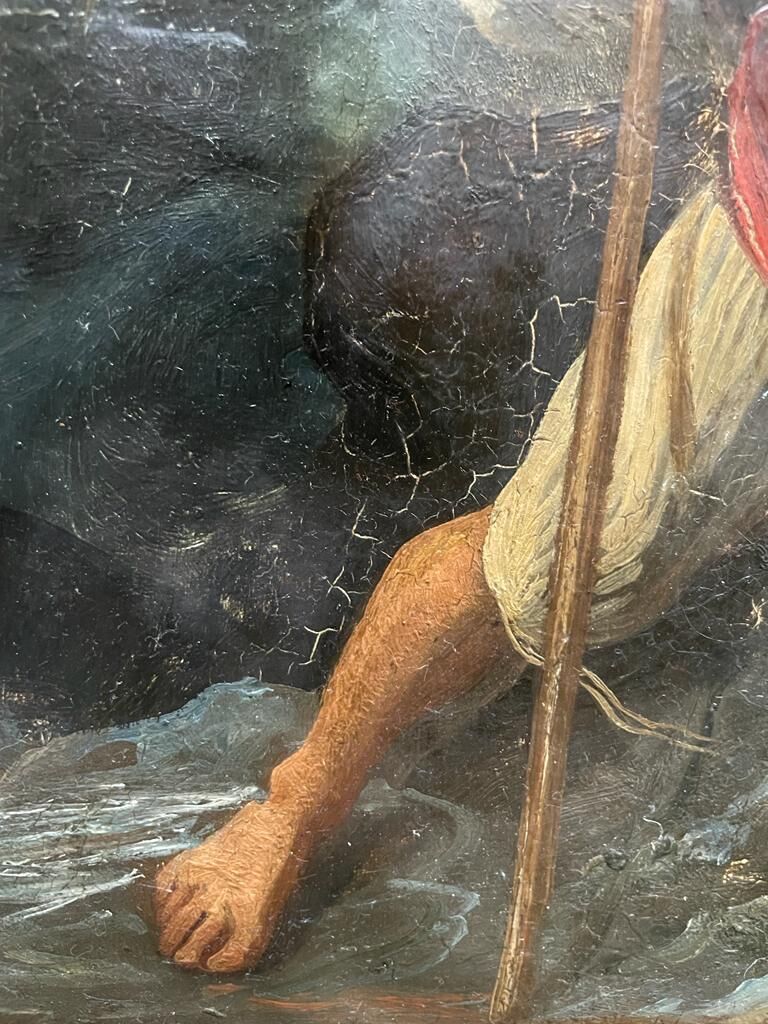 Painting allegory of death 19th century