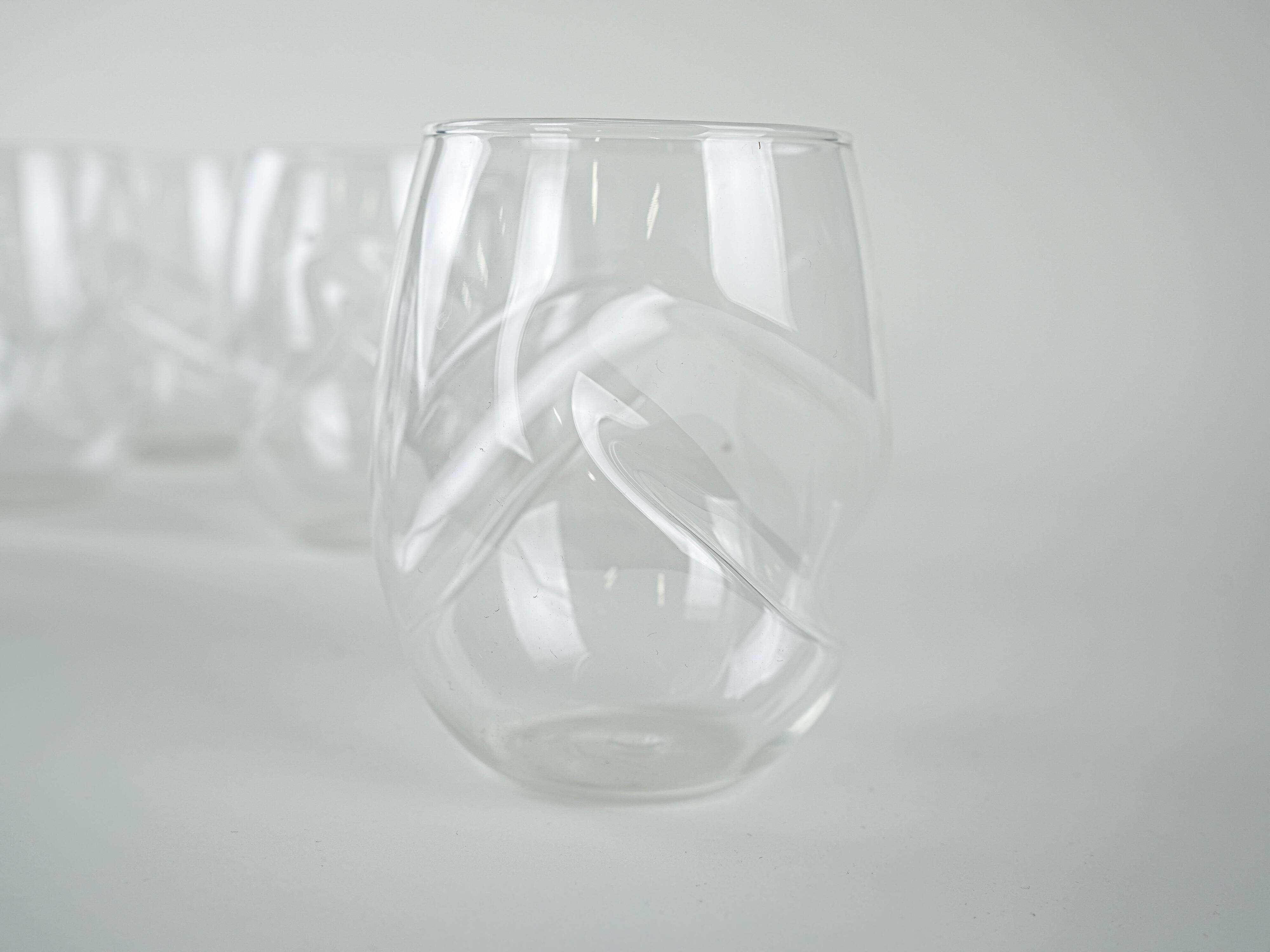 Set of glasses, Danish design, 1970s, made in Denmark