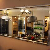 Vintage rectangular mirror 70s
