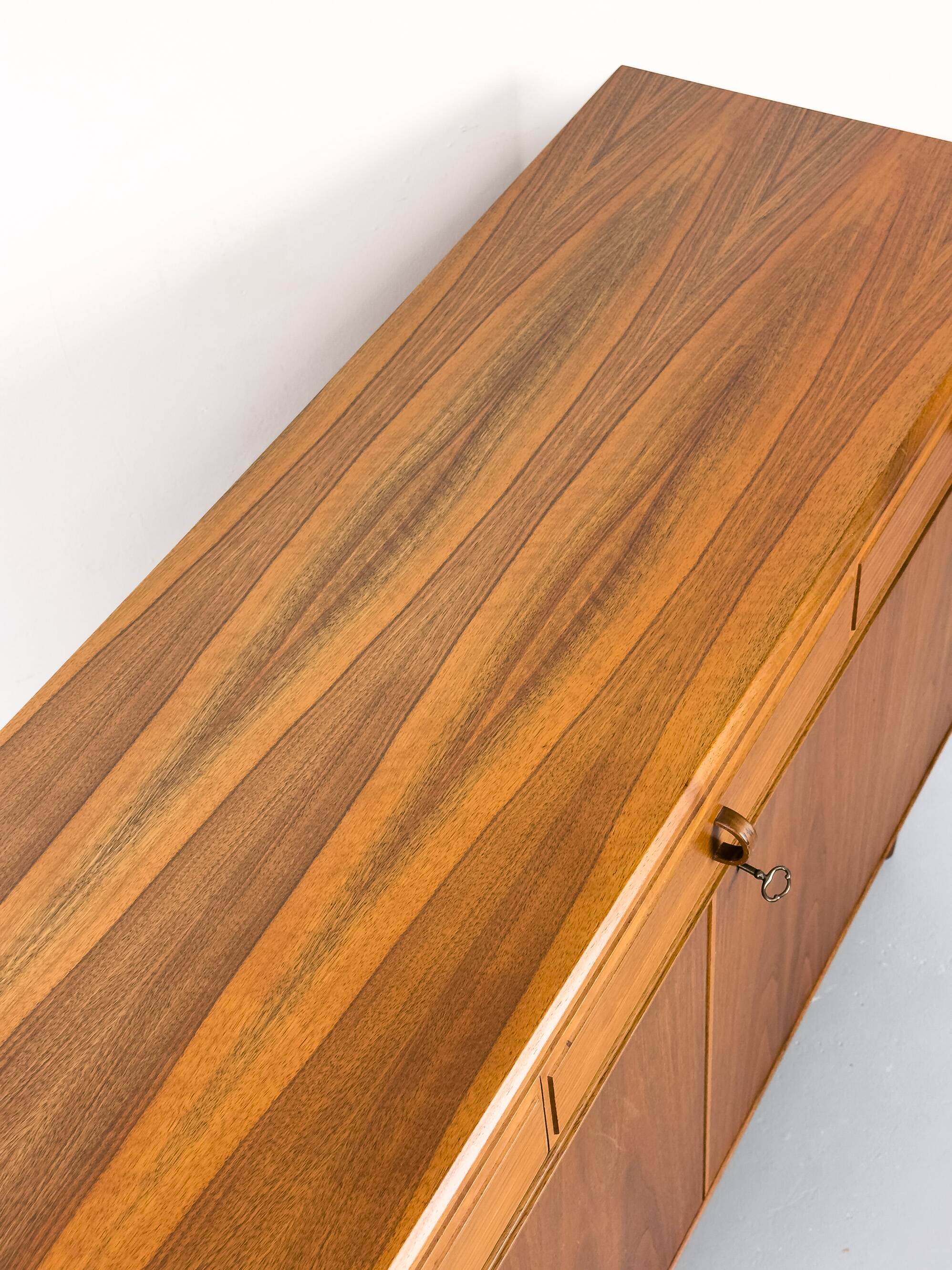 Walnut Sideboard with Drawers by Bertil Fridhagen for Bodafors, 1961