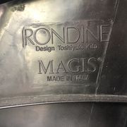 Pair of FOLDable chairs RONDINE by TOSHIYUKI KITA by MAGIS 1990 n