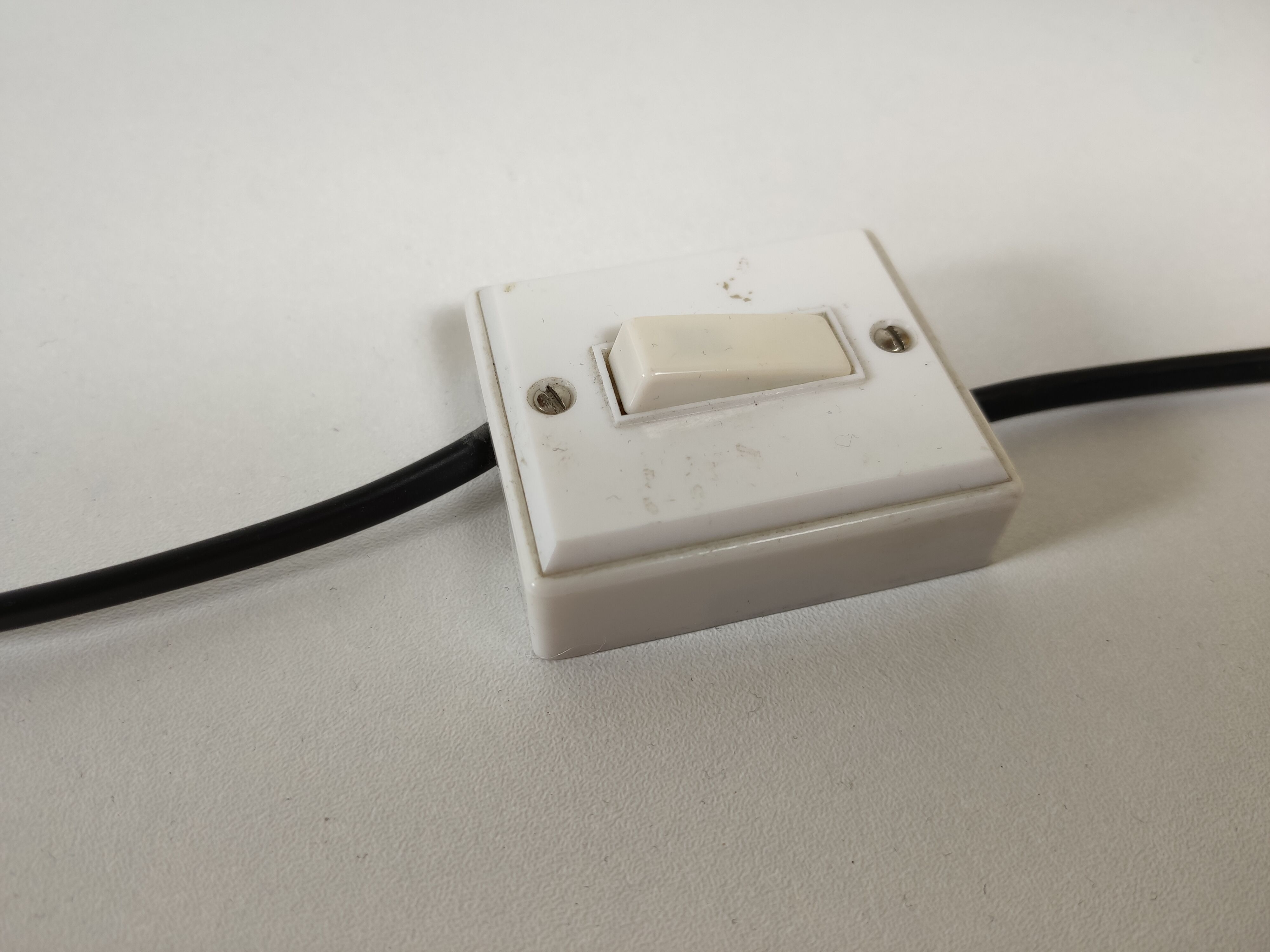 Black mushroom lamp Aluminor years 80