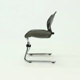 Leather Lounge Chair by Simon Desanta for COR Germany 1980s