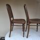 Pair of Thonet Vienna bistro chairs