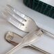 Cutlery set 36 pieces silver metal