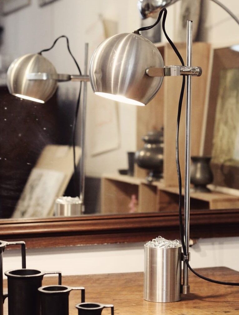 Eye-Ball type desk lamp, 1970s