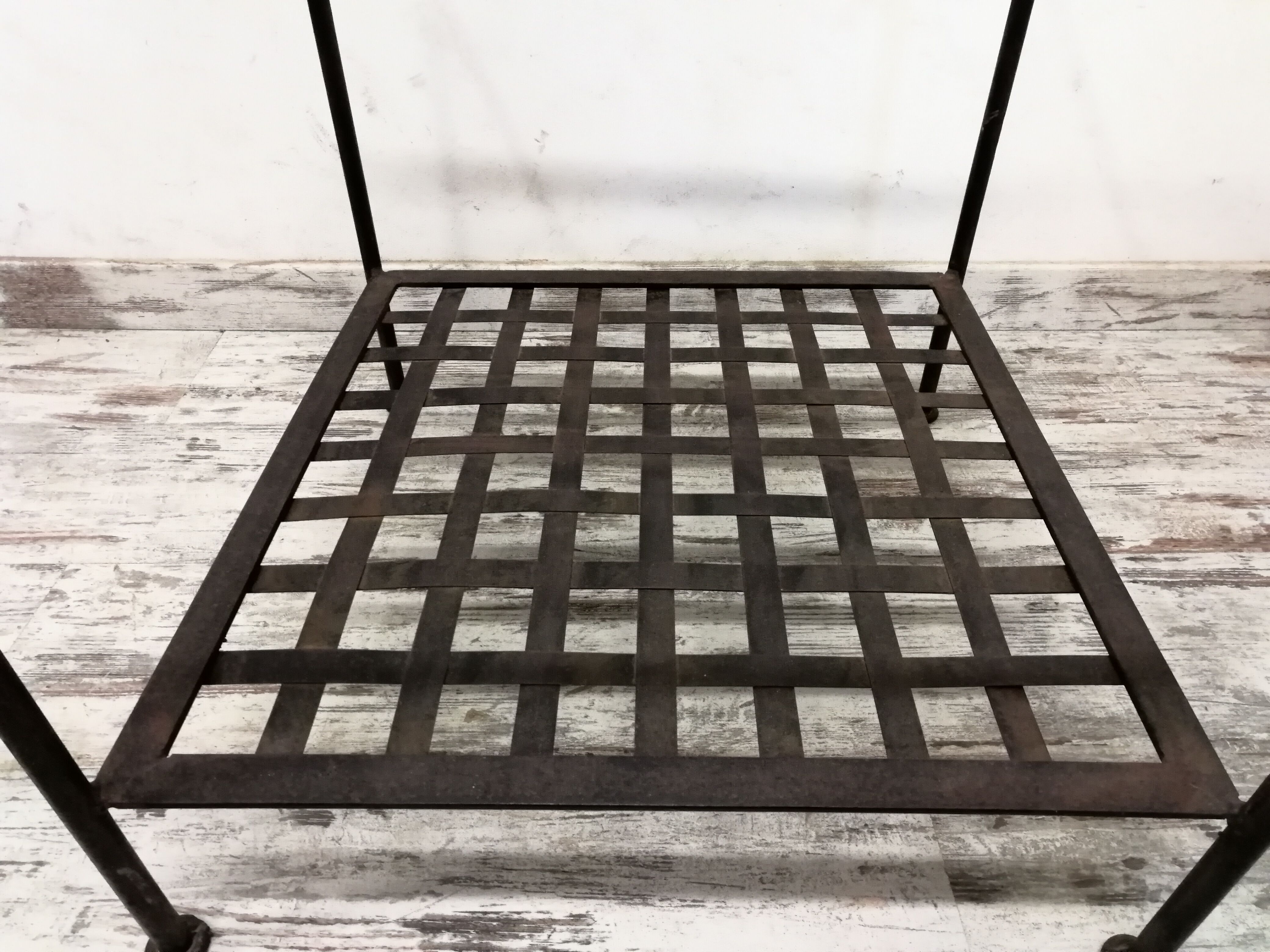 Wrought-iron coffee table