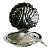 Vintage shell butter dish