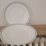Plats de service terre de fer Sarreguemines