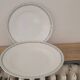 Plats de service terre de fer Sarreguemines