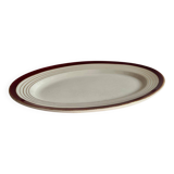 Sarreguemines oval dish
