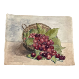 Watercolor still life
