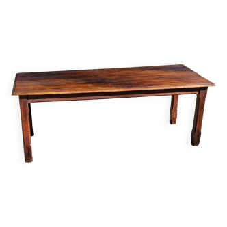 Farmhouse table late 19th early 20th century 200cm