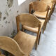 6 beech chairs 1980