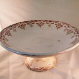 Antique service, fruit dish and 3 oval platters, ironstone