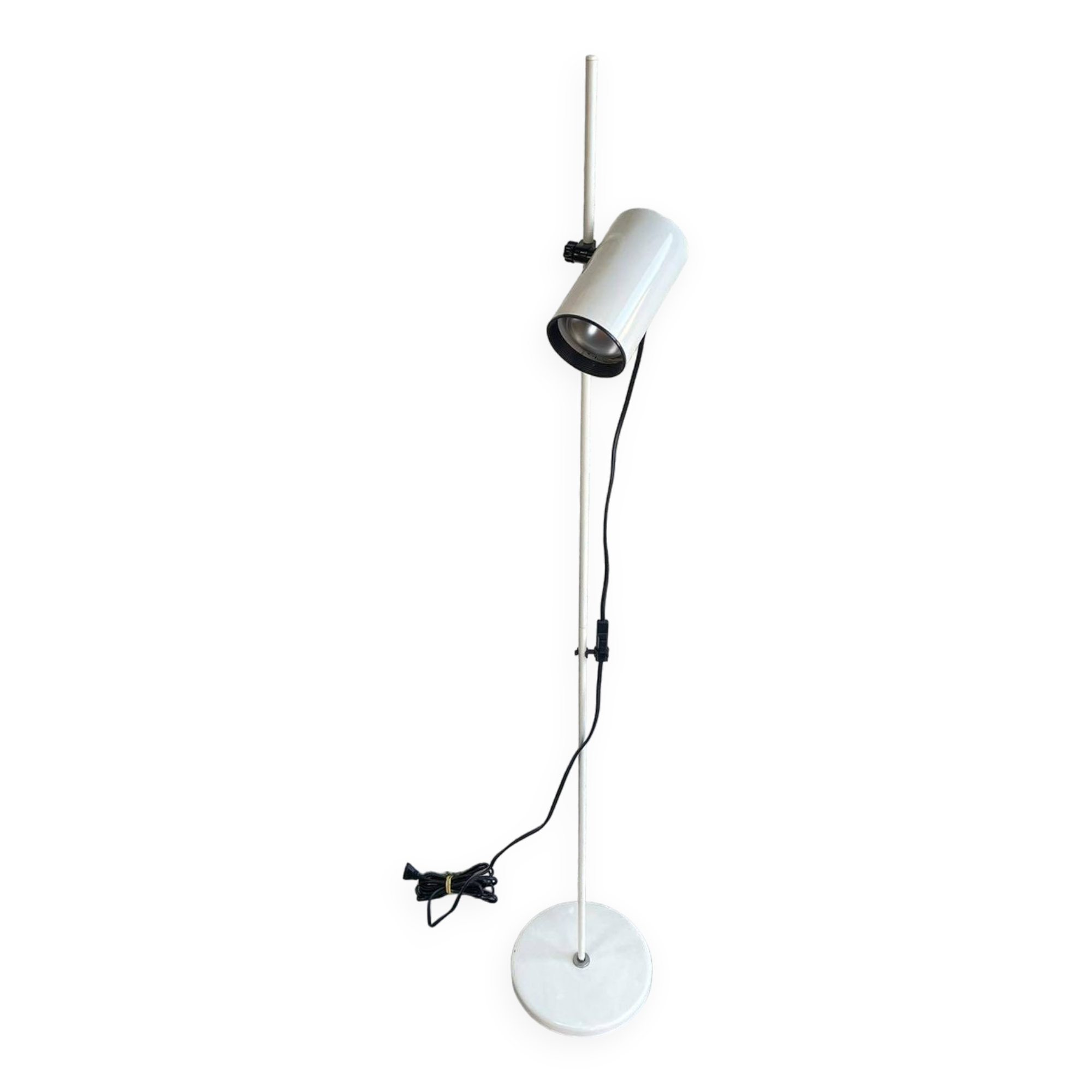 Floor lamp with a vintage tubular spot from the 70s/80s