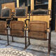 Old cinema chairs, early 20th century