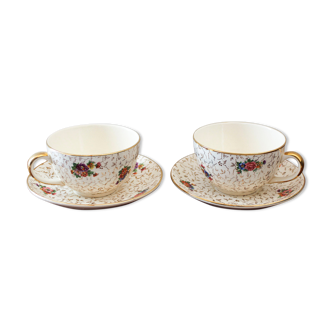 Villeroy and Boch Mettlach cups duo 50s