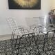Chaises Vintages par Harry Bertoia pour Knoll, 1970’s, Set de six pièces