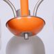 Mid-Century Chandelier in Chromed Steel and Glass from Drukov, Czech, 1970s