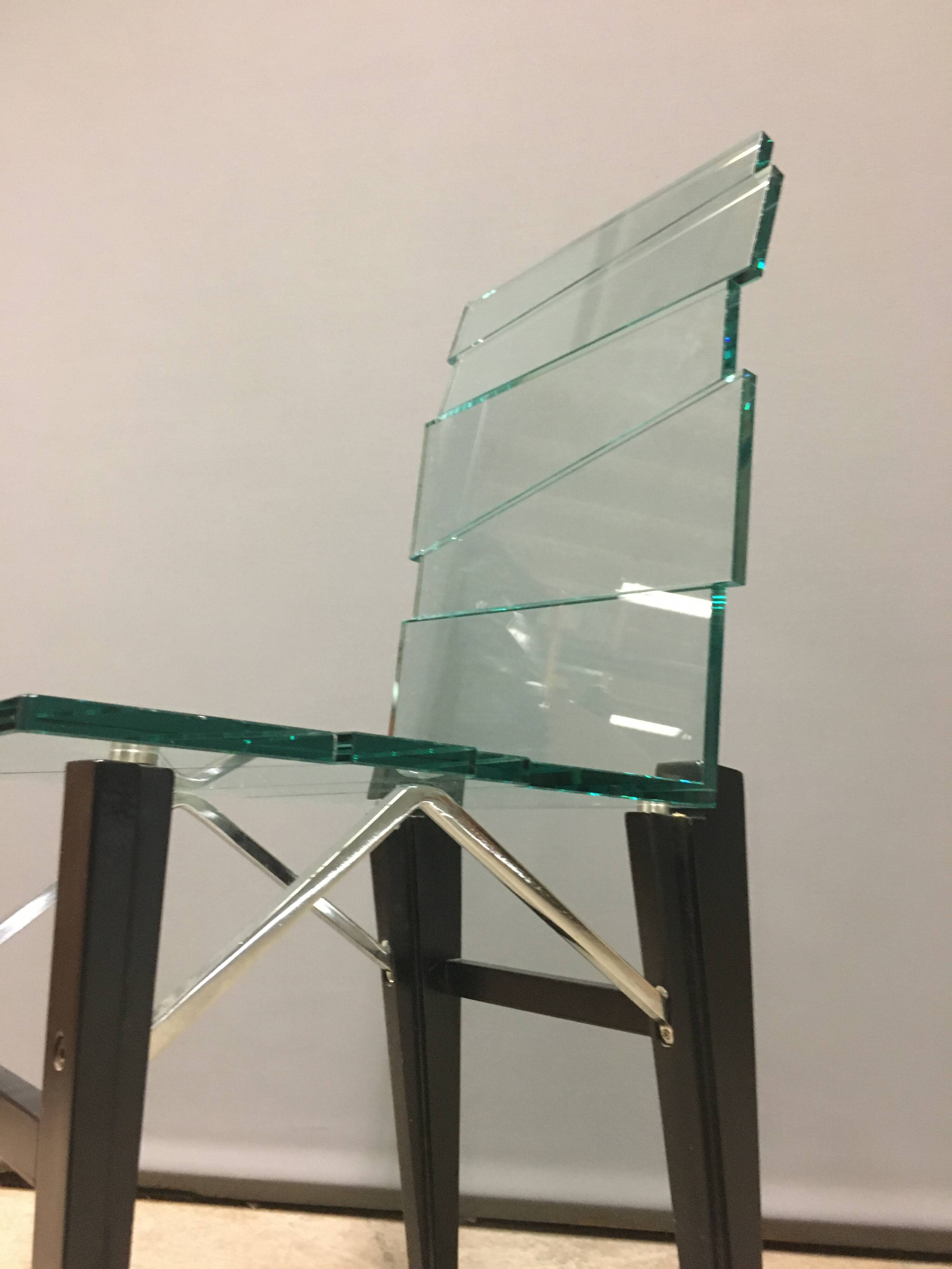 Chaise « Luigi » De Luigi Serafini Pour Tonelli 1988