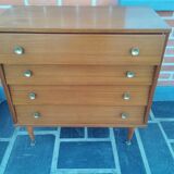 Vintage wooden chest of drawers