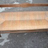 Old mulched bench