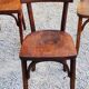 Set of 5 Stella Thonet bistro chairs from the 1950s
