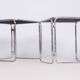 Restored Nesting Tables, Chrome-Plated Steel, Opaxit Glass, Czechia, 1960s