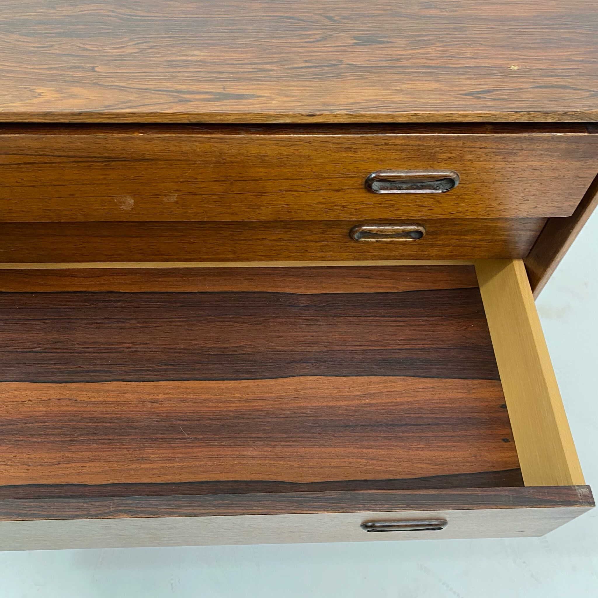 Pair of Scandinavian rosewood dressers from the 60s.