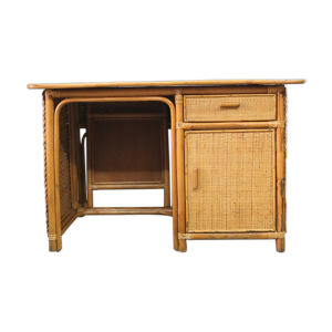 Bureau italien de bambou de rotin